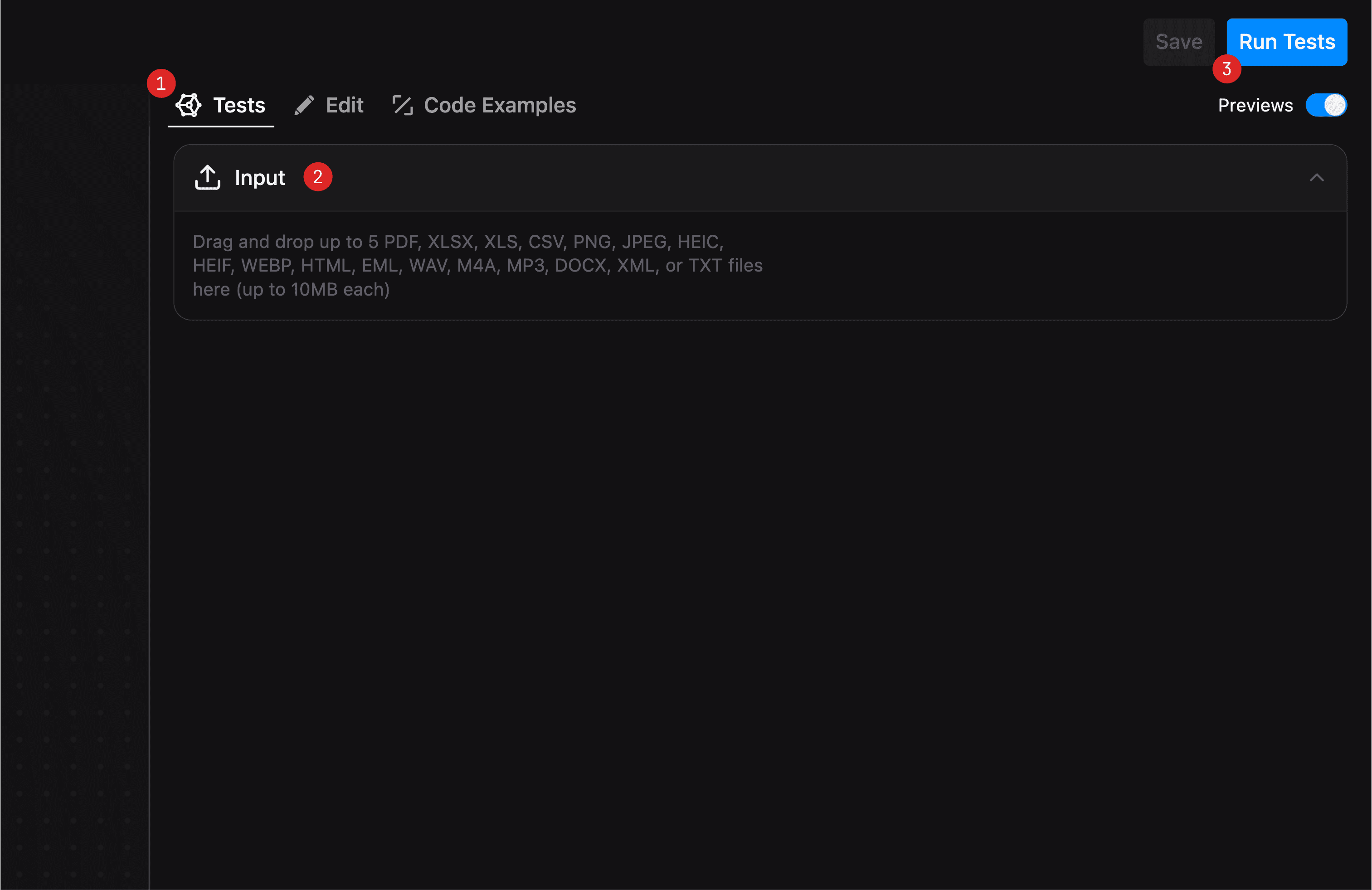Testing functions in the Playground